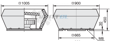 Rosenberg DVW 450-8 E - описание, технические характеристики, графики
